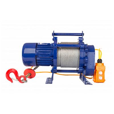 Лебедка TOR CD-300-A (KCD-300 kg, 380 В) с канатом 60 м (алюминиевый корпус) - изображение 4