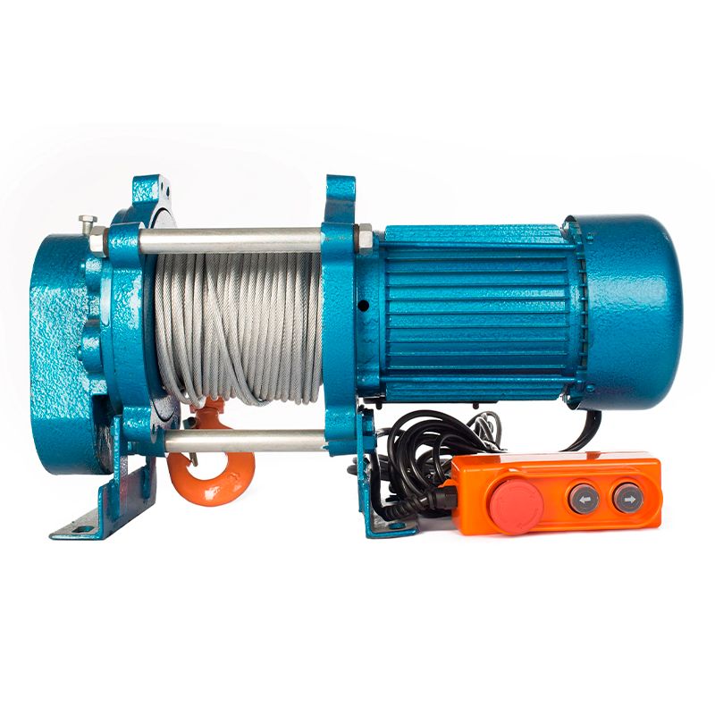 Лебедка TOR CD-500-A (KCD-500 kg, 380 В) с канатом 40 м (алюминиевый корпус)