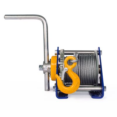 Лебедка TOR CD-500/1000-A (KCD-500/1000 kg, 220 В) с канатом 40 м (алюминиевый корпус) - изображение 8