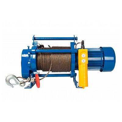 Лебедка TOR CD-500/1000-A (KCD-500/1000 kg, 380 В) с канатом 40 м (алюминиевый корпус) - изображение 6