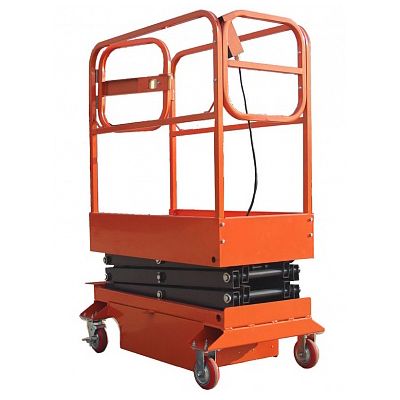 Подъемник ножничный передвижной полуэлектрический TOR GTJY 320 кг 12 м (автономный) - изображение 4