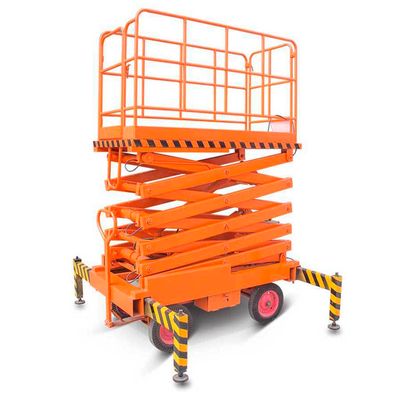 Подъемник ножничный передвижной полуэлектрический TOR GTJY 500 кг 6 м (от сети) - изображение 4