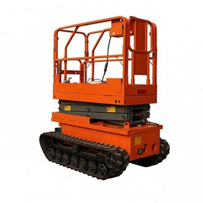 Подъемник ножничный передвижной самоходный TOR GTJZ0406ZS 200 кг 4,5 м гусенечный (автономный) - изображение 4