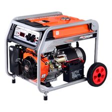 Генератор бензиновый TOR KM13000H 9,0 кВт 220В 26 л (с кнопкой запуска и колесами) - изображение 2