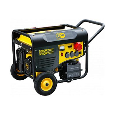 Бензиновый генератор TOR KM4000H с кнопкой запуска - изображение 5