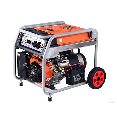 Бензиновый генератор TOR KM8000H с кнопкой запуска и колесами - изображение 7