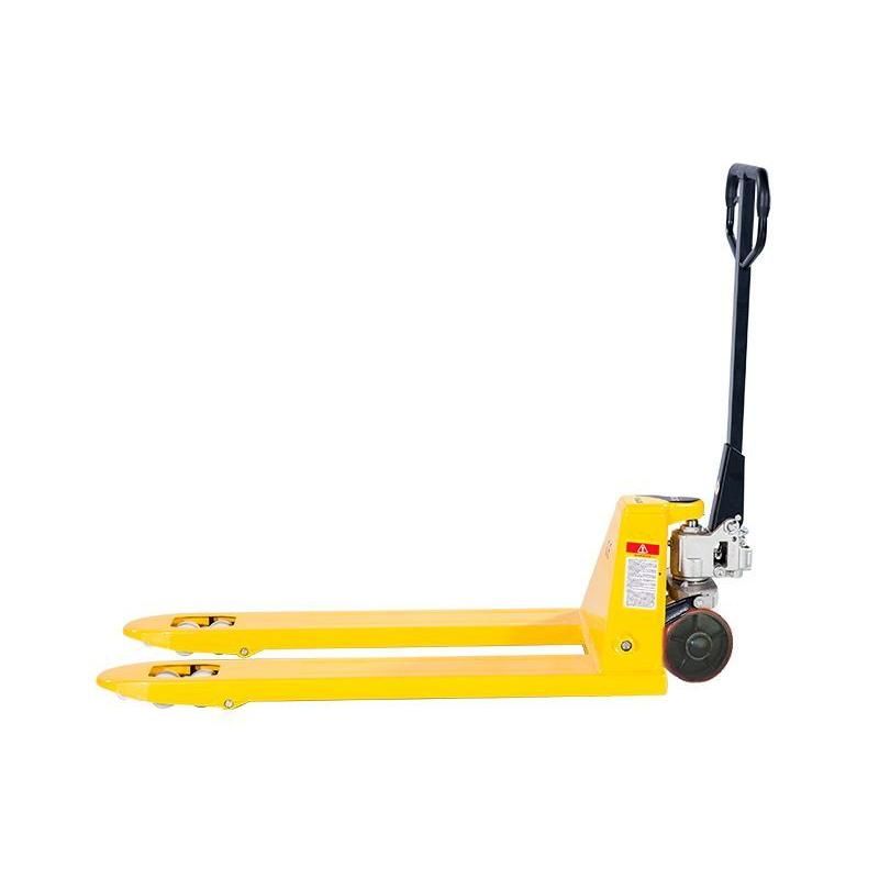 Тележка гидравлическая TOR PWH35-II 1500 кг 2400 мм (нейлоновые колеса)