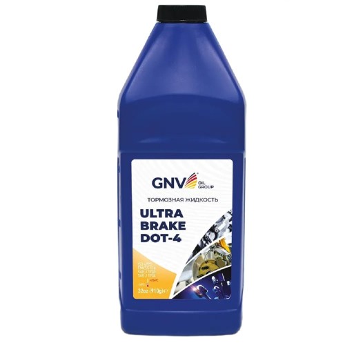 Тормозная жидкость GNV Ultra Brake DOT-4 910 гр GUB1106403015030013910
