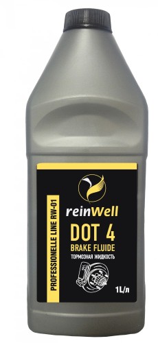 Тормозная жидкость REINWELL DOT 4 1 л 3205