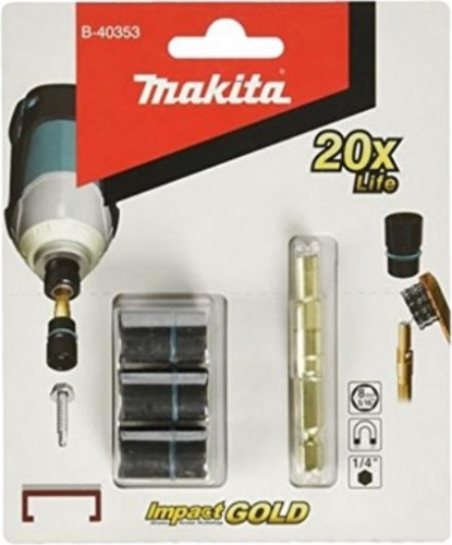 Торцевая головка MAKITA B-40369 Impact Gold 9.6х61 (хвостовик + 3 головки) - изображение 4