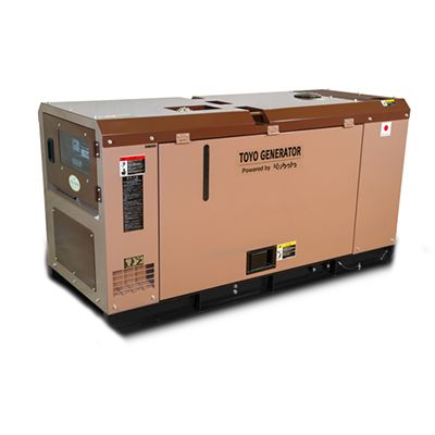 Дизельная электростанция TOYO TG-47TBS в шумозащитном кожухе