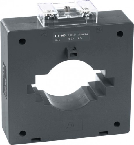 Трансформатор тока IEK ТТИ-100 1000/5А ITT60-2-15-1000