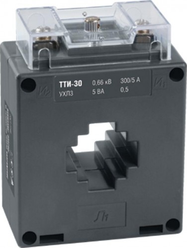 Трансформатор тока IEK ТТИ-30 100/5А ITT20-3-05-0100