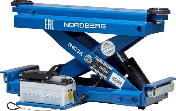Траверса пневмогидравлическая NORDBERG N433А г/п 3т, для подъемников N634, 4445J, 4450J ЦБ-00008176 - изображение 5