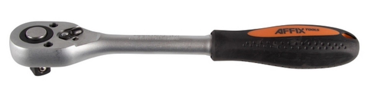 Трещотка AFFIX AF01041410 1/2", 45 зубцов, флажковая с кнопкой