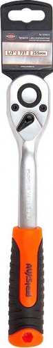 Трещотка AV Steel AV-528623 1/2", 255 мм, 72 зуба