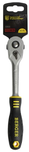 Трещотка BERGER BG2164 3/8" 45 зубов 210мм - изображение 2