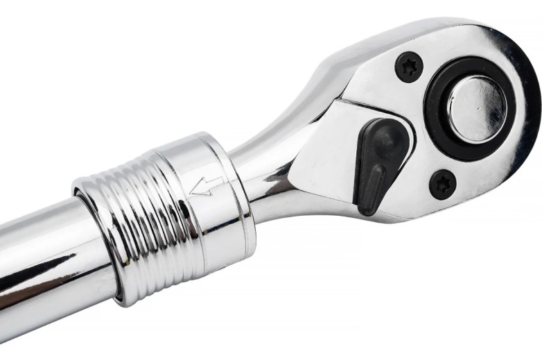 Трещотка HANS 4102-24GQ телескопическая 460-600мм, 1/2" с быстрым сбросом, - изображение 3