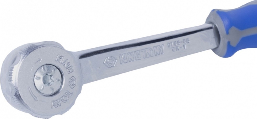 Трещотка KING TONY 2755-55G 1/4", 140 мм, 72 зуба - изображение 3