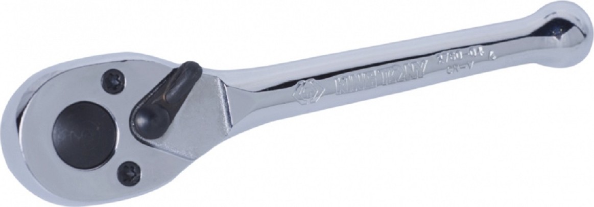 Трещотка KING TONY 2760-04F 1/4", 100 мм,  32 зуба