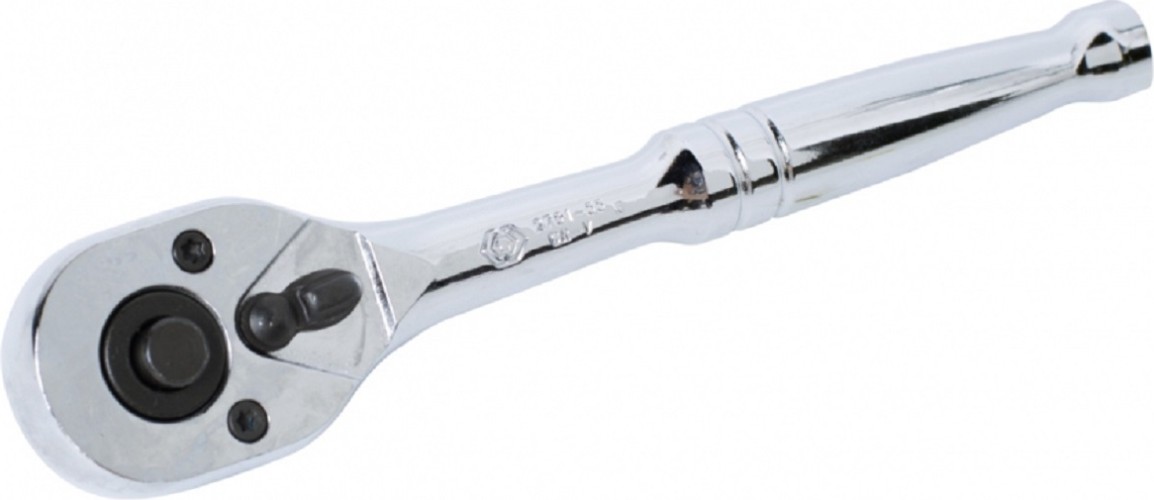 Трещотка KING TONY 2761-55 1/4", 140 мм, 24 зуба 2761-55P