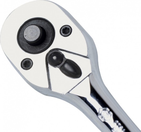 Трещотка KING TONY 2761-55 1/4", 140 мм, 24 зуба 2761-55P - изображение 3