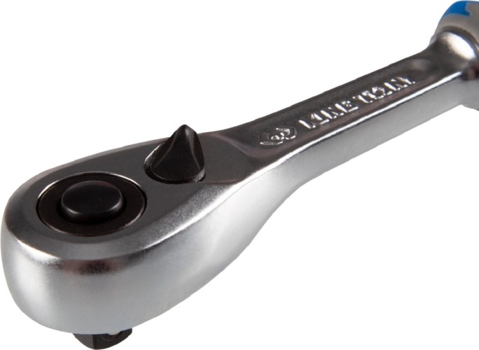 Трещотка KING TONY 2773-55GS 1/4", 140 мм, 90 зубцов, флажковая с кнопкой - изображение 2