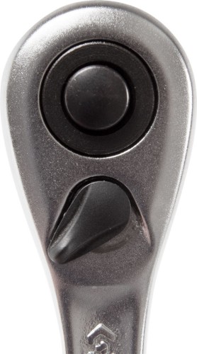 Трещотка KING TONY 2773-55GS 1/4", 140 мм, 90 зубцов, флажковая с кнопкой - изображение 5