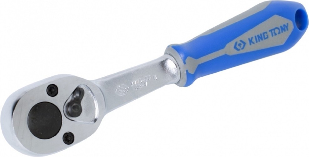 Трещотка KING TONY 2779-55G 1/4", 140 мм, 3 положения - изображение 2