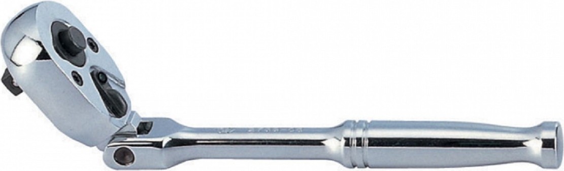 Трещотка KING TONY 2781-06P 1/4", 150 мм,  с шарниром