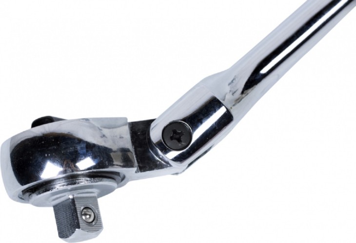 Трещотка KING TONY 3734-10F 3/8", 270 мм, с шарниром - изображение 2