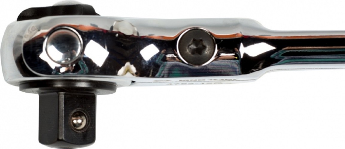 Трещотка KING TONY 4752-12G 1/2", 312 мм, 72 зубца, дисковый механизм, поворот - изображение 3