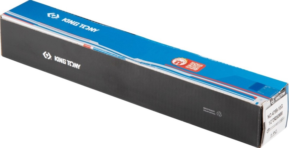 Трещотка KING TONY 4759-10G 1/2", 262 мм, 72 зубца, дисковый механизм - изображение 5