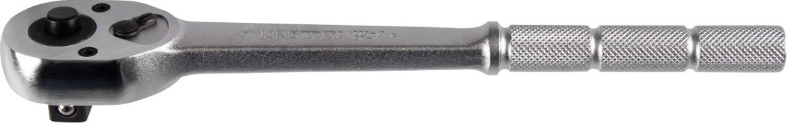 Трещотка KING TONY 4771-10BR 1/2", 250 мм, 32 зубца, флажковая с кнопкой, фикса