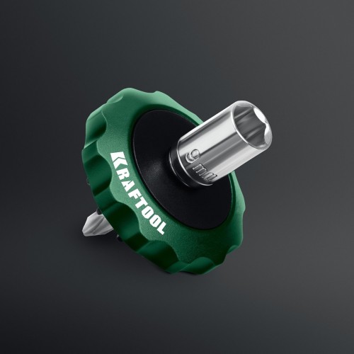 Трещотка KRAFTOOL 25890 реверсивная для бит и головок - изображение 3