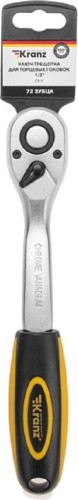 Трещотка Kranz KR-12-8401 для торцовых головок 1/2" - изображение 3