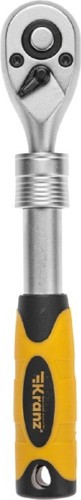 Трещотка Kranz KR-12-8413 ключ телескопический 1/4", 162-210 мм