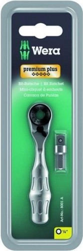 Трещотка WERA 8001 A Bit Ratchet " SB Retail clamp pack WE-073230 WE-073230
