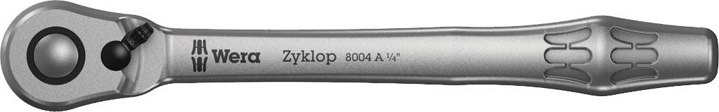 Трещотка WERA ZYKLOP-KNARRE WE-004004 1/4", 141 мм WE-004004