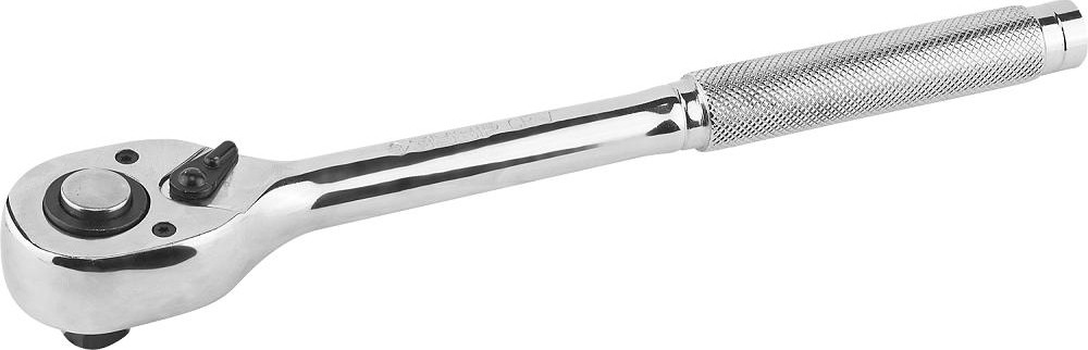 Трещотка ЗУБР МАСТЕР сr-v сталь, 1/2", 72 зубца, цельнометаллическая 27739-1/2