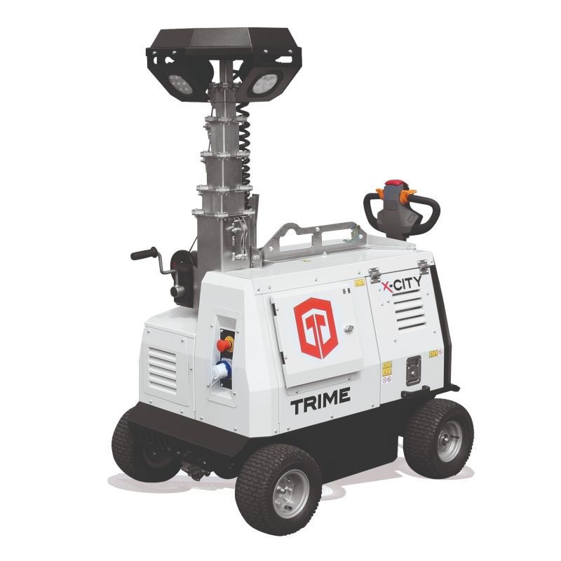 Мобильная осветительная вышка TRIME X-CITY HYBRID 3,5 4х85W