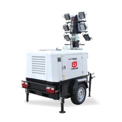 Мобильная осветительная вышка TRIME X-HYBRID MOBILE 9 6х150W