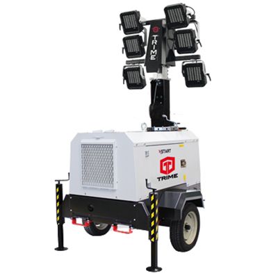Мобильная осветительная вышка TRIME X-SOLAR 9 4х100W - изображение 7