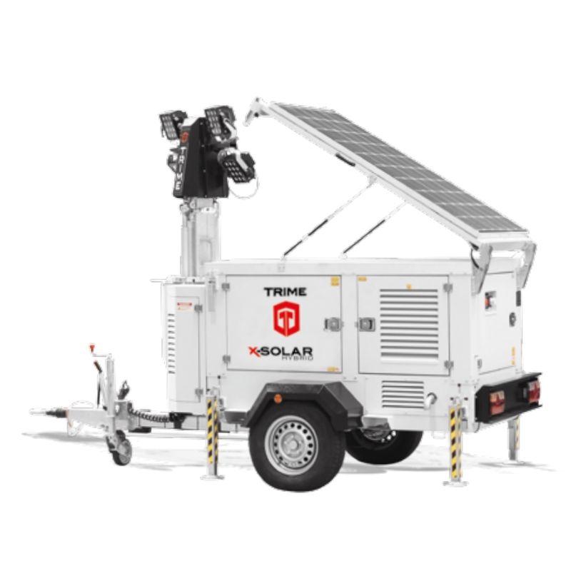 Мобильная осветительная вышка TRIME X-SOLAR HYBRID 9 4х100W - изображение 2