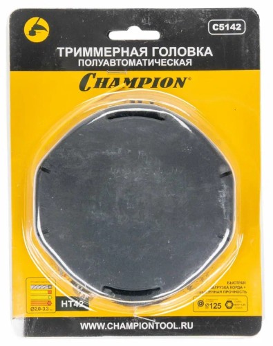 Триммерная головка CHAMPION C5142 ht42 (гайка м10*1,25 левая) быстрая загрузка - изображение 5