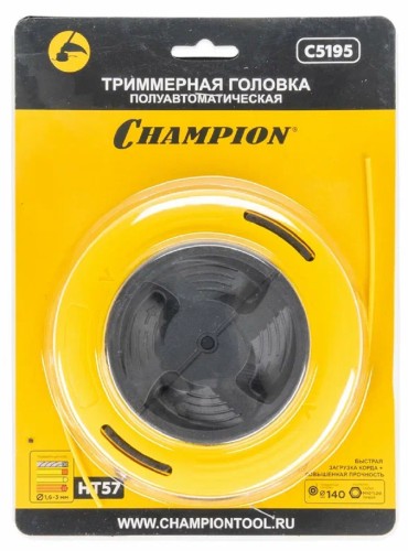 Триммерная головка CHAMPION HT57 (гайкаМ10*1,00 левая) (C5195) C5195 - изображение 5