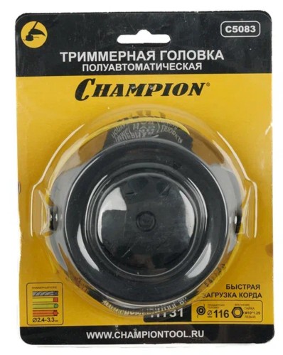 Триммерная головка CHAMPION HT31 Быстрая загрузка (С5083) C5083 - изображение 4