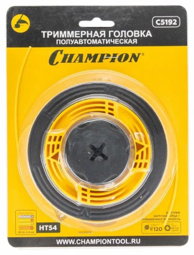 Триммерная головка CHAMPION HT54 (гайка М8*1,25 правая) (C5192) C5192 - изображение 5
