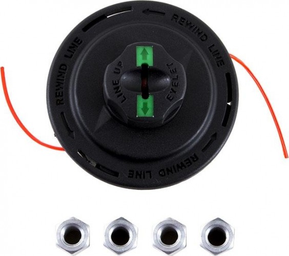 Триммерная головка DDE Wind 7 безразборная смена корда 644-450 - изображение 4