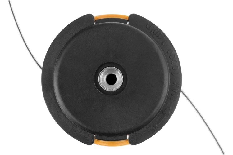 Триммерная головка Denzel 96391 полуавтомат. гайка м10х1,25l; гайка м10х1l; гайка - изображение 2